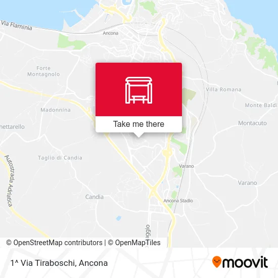 1^ Via Tiraboschi map