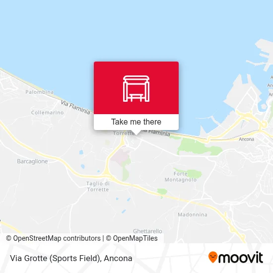 Via Grotte (Sports Field) map