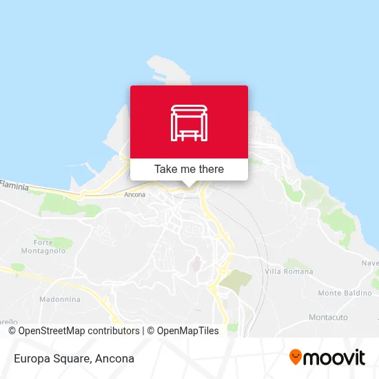 Europa Square map