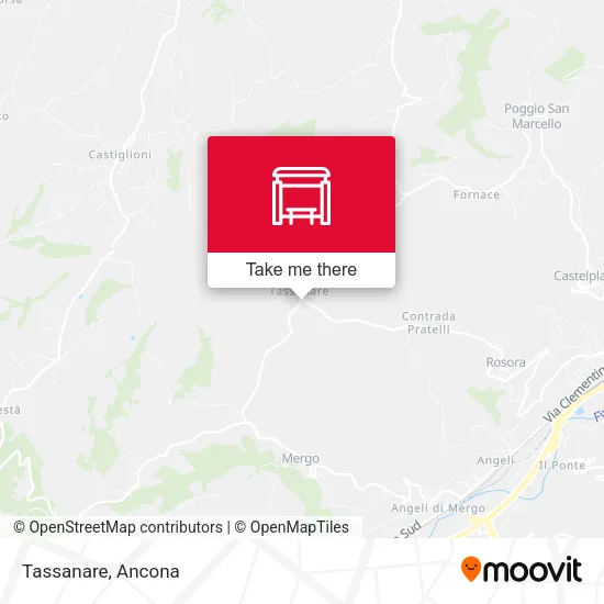Tassanare map