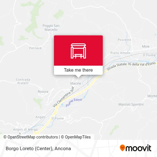 Borgo Loreto (Center) map