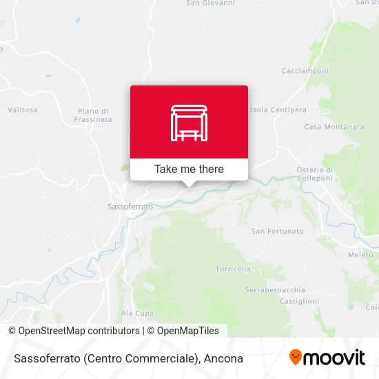 Sassoferrato (Centro Commerciale) map