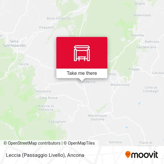 Leccia (Passaggio Livello) map