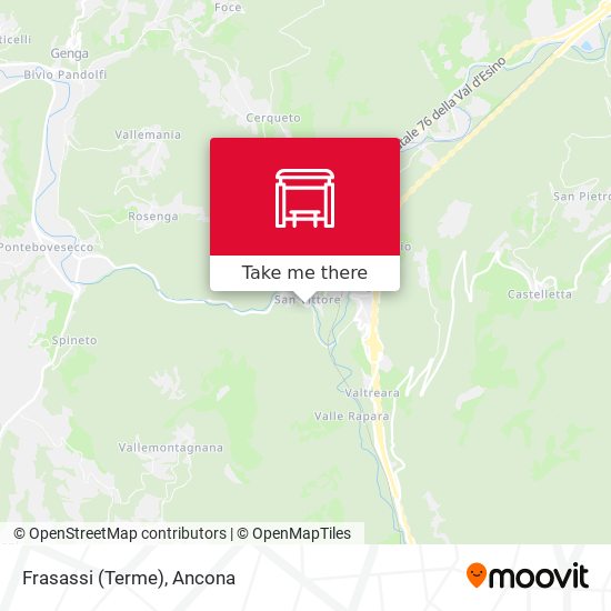 Frasassi (Terme) map