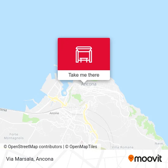 Via Marsala map
