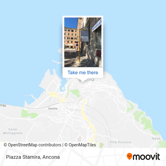 Piazza Stamira map
