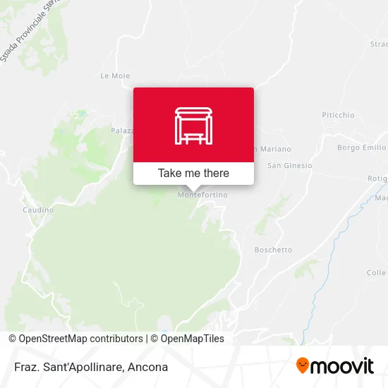 Fraz. Sant'Apollinare map