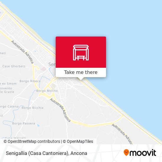 Senigallia (Casa Cantoniera) map