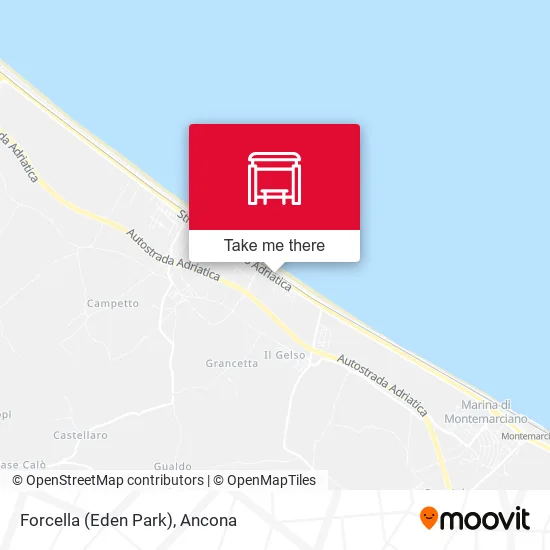 Forcella (Eden Park) map