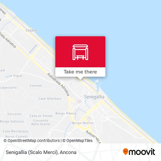 Senigallia (Scalo Merci) map