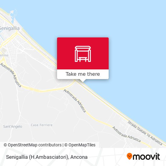 Senigallia (H.Ambasciatori) map