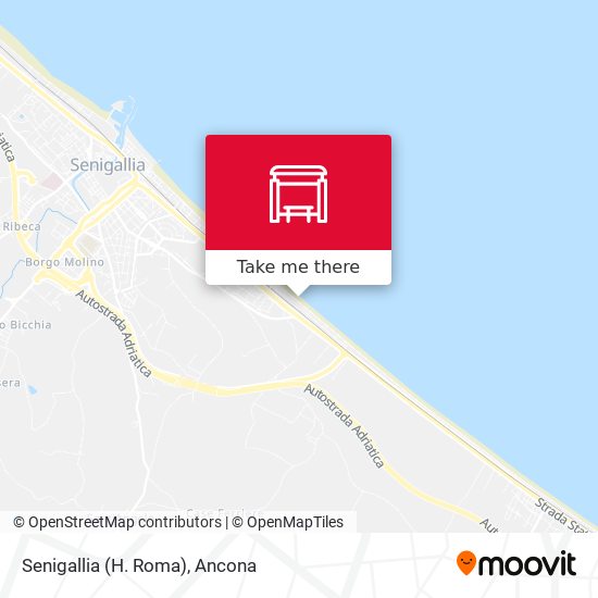 Senigallia (H. Roma) map