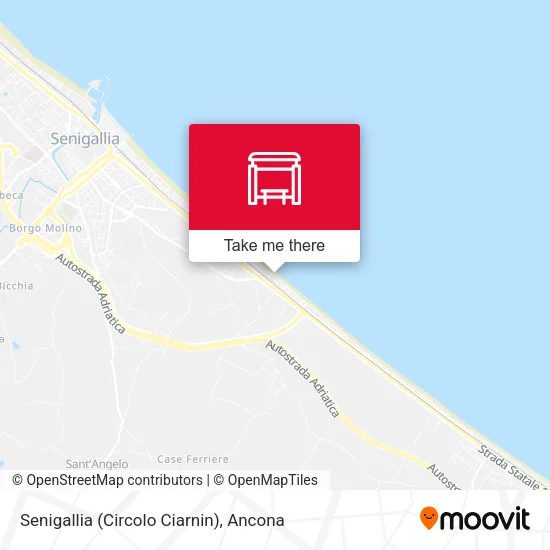 Senigallia (Circolo Ciarnin) map