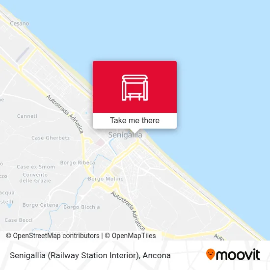 Senigallia (Railway Station Interior) map