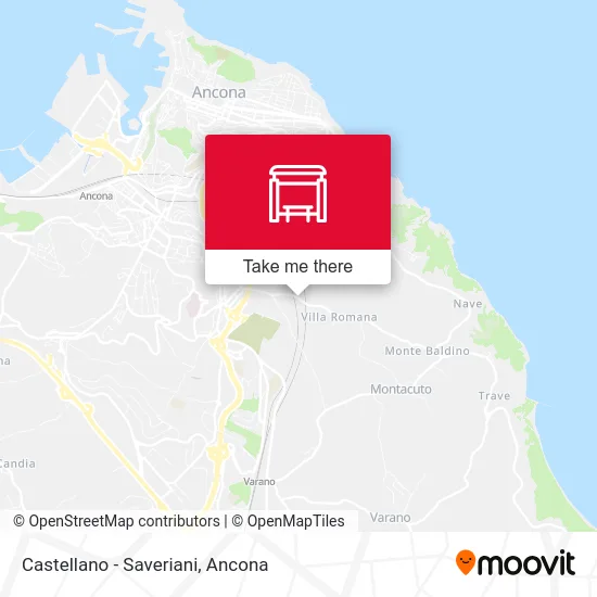 Castellano - Saveriani map