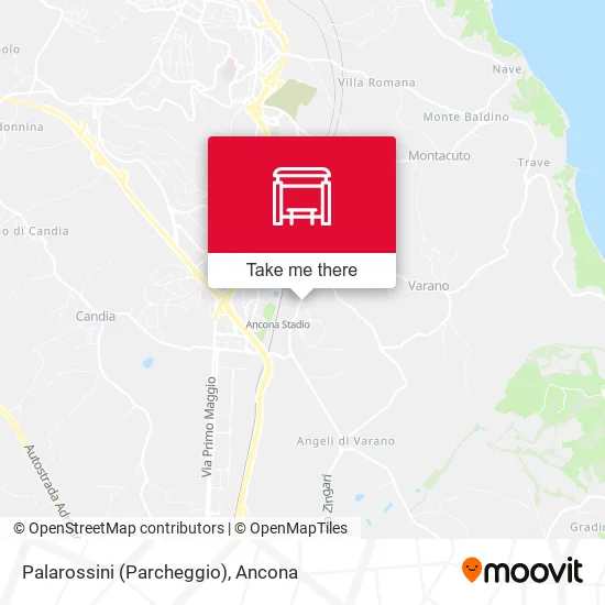 Palarossini (Parcheggio) map