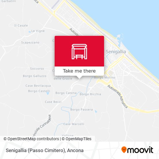 Senigallia (Passo Cimitero) map