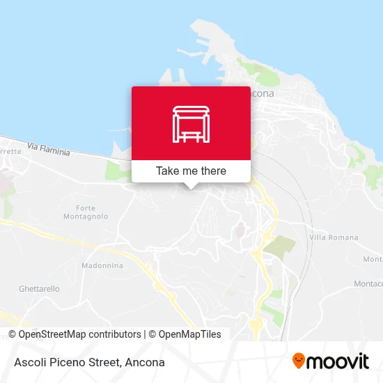 Ascoli Piceno Street map
