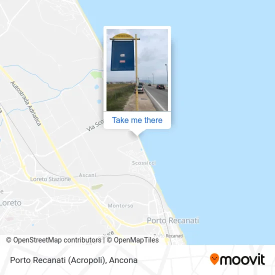 Porto Recanati (Acropolis) map