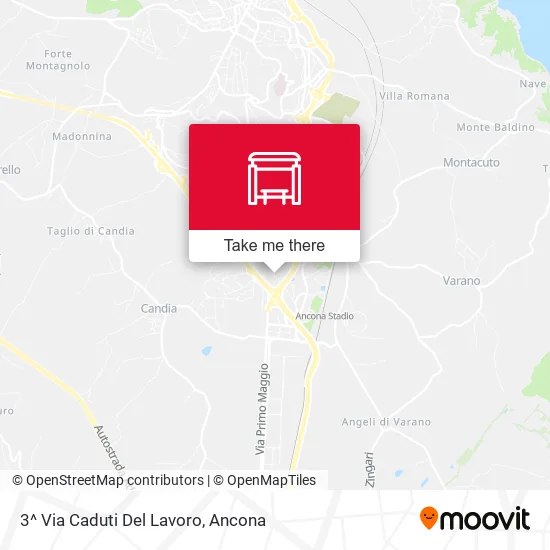 3^ Via Caduti Del Lavoro map