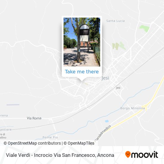 Viale Verdi - Incrocio Via San Francesco map