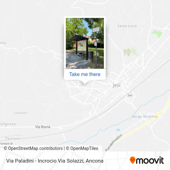 Via Paladini - Incrocio Via Solazzi map