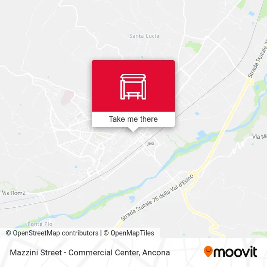Mazzini Street - Commercial Center map