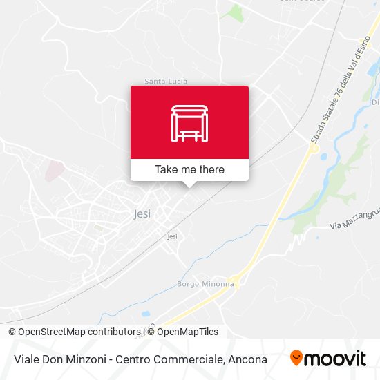 Viale Don Minzoni - Centro Commerciale map