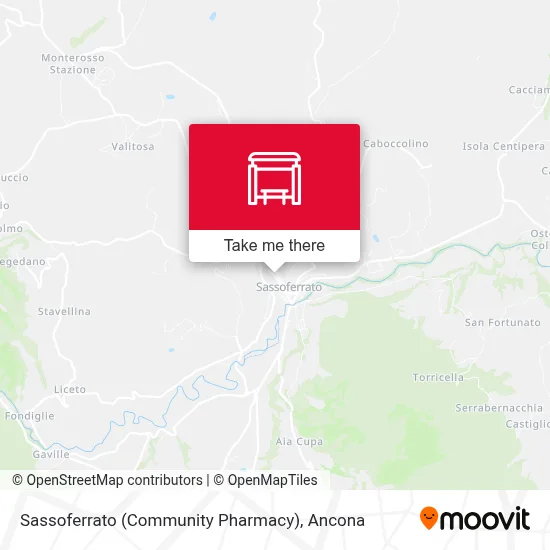 Sassoferrato (Community Pharmacy) map