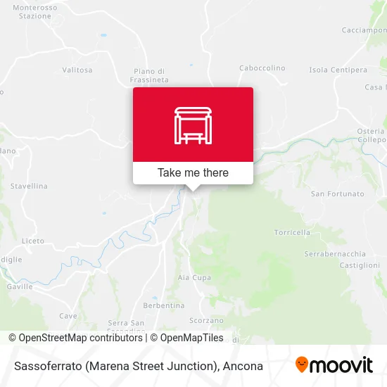 Sassoferrato (Marena Street Junction) map
