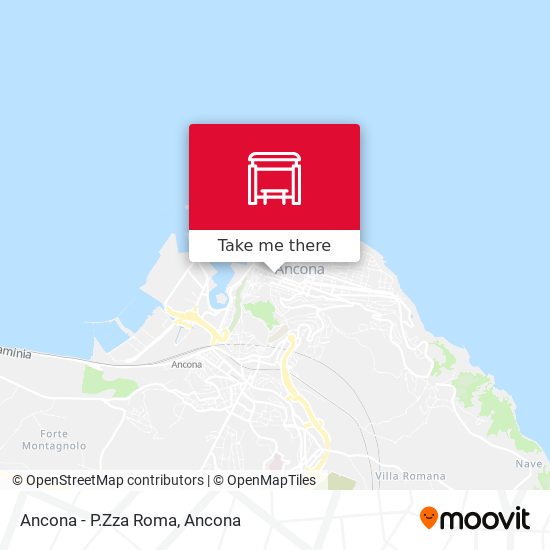 Ancona - P.Zza Roma map