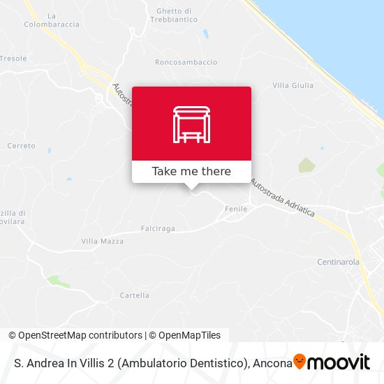 S. Andrea In Villis 2 (Ambulatorio Dentistico) map