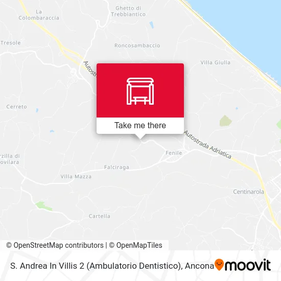 S. Andrea In Villis 2 (Ambulatorio Dentistico) map