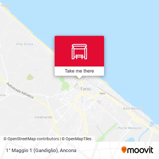 1° Maggio 1 (Gandiglio) map