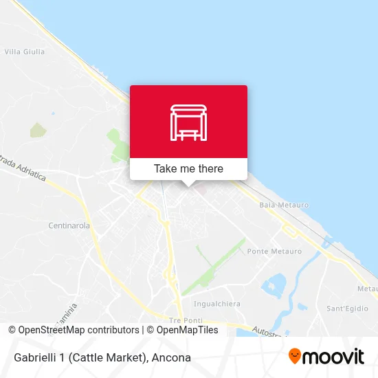 Gabrielli 1 (Cattle Market) map