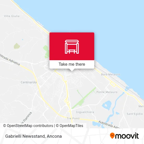 Gabrielli Newsstand map