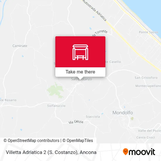 Villetta Adriatica 2 (S. Costanzo) map
