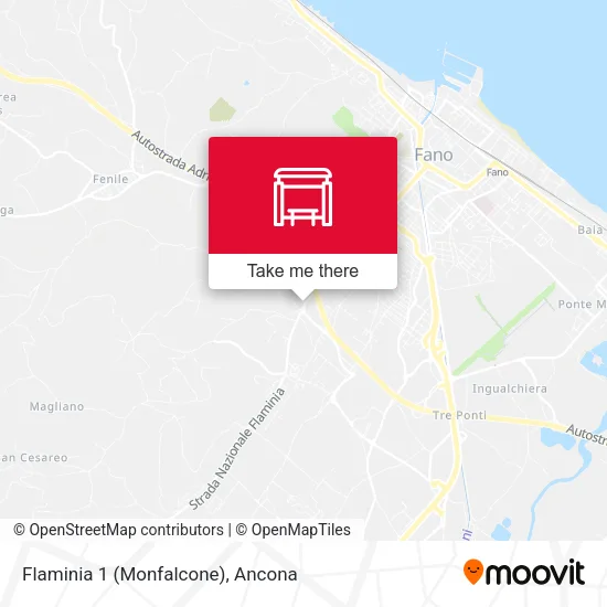 Flaminia 1 (Monfalcone) map