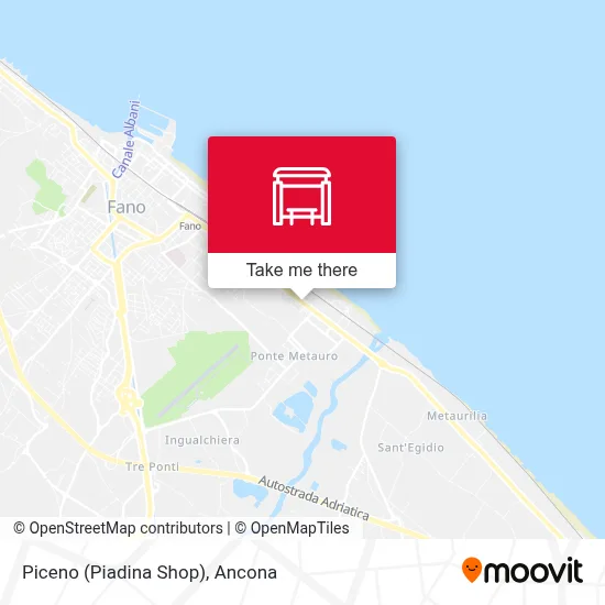 Piceno (Piadina Shop) map
