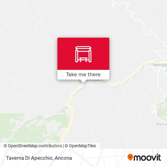 Taverna Di Apecchio map