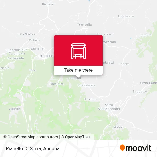 Pianello Di Serra map