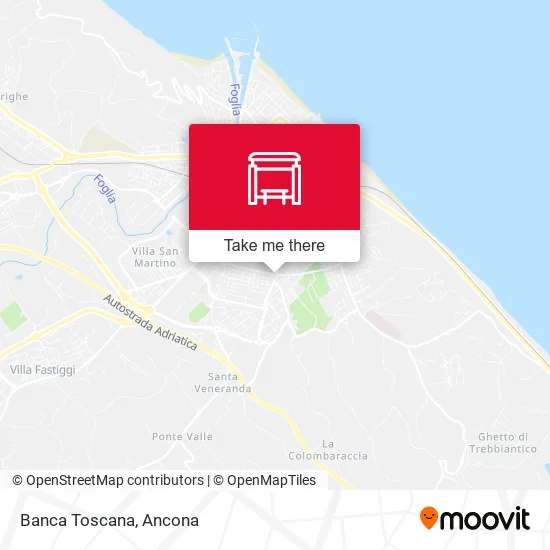 Banca Toscana map