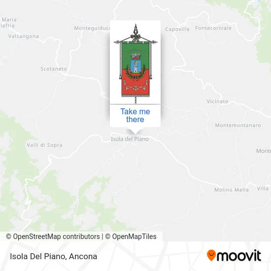 Isola Del Piano map