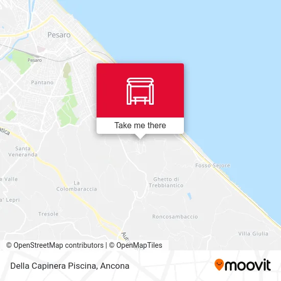 Della Capinera Pool map