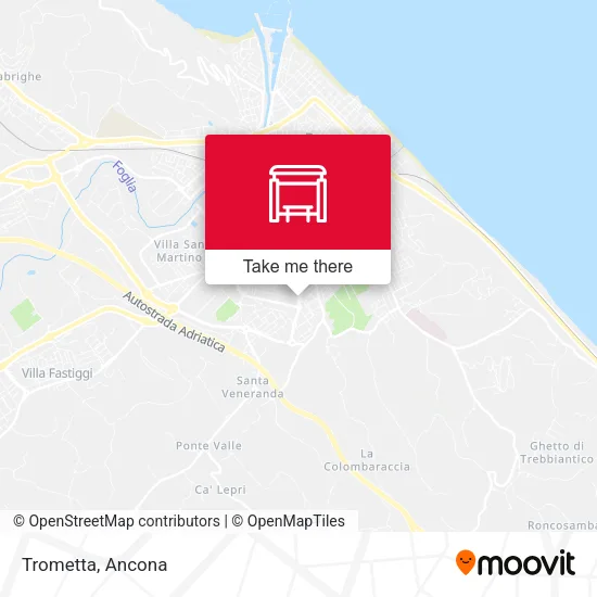 Trometta map