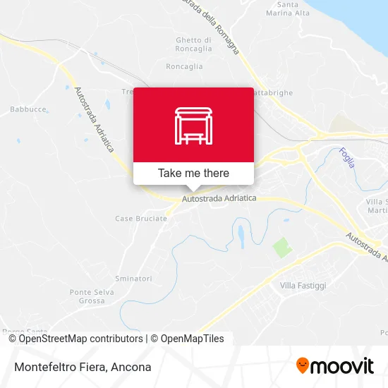 Montefeltro Fair map