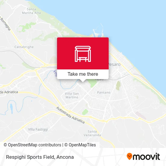 Respighi Sports Field map