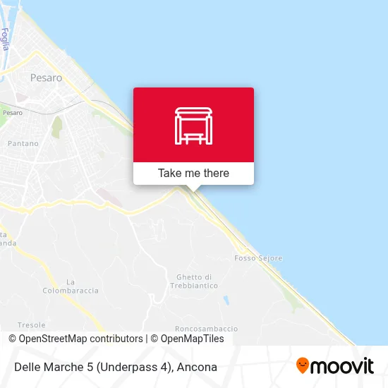 Delle Marche 5 (Underpass 4) map