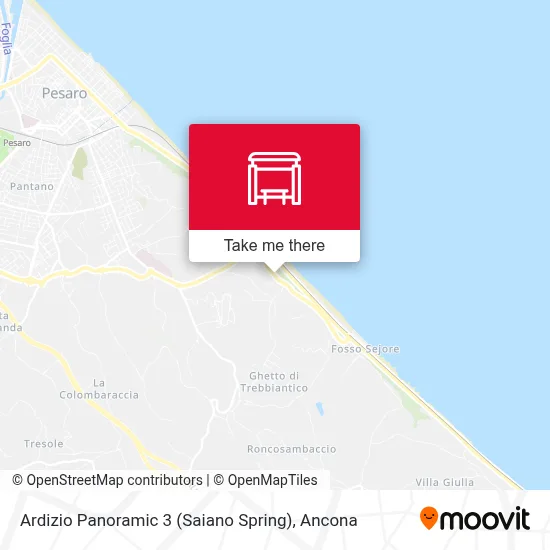 Ardizio Panoramic 3 (Saiano Spring) map