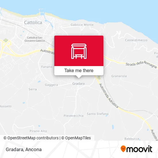Gradara map
